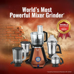 Preethi 750W 5Jar Stainless Steel Mixer Grinder - Zodiac Star Dust