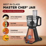 Preethi 750W 5Jar Stainless Steel Mixer Grinder - Zodiac Star Dust